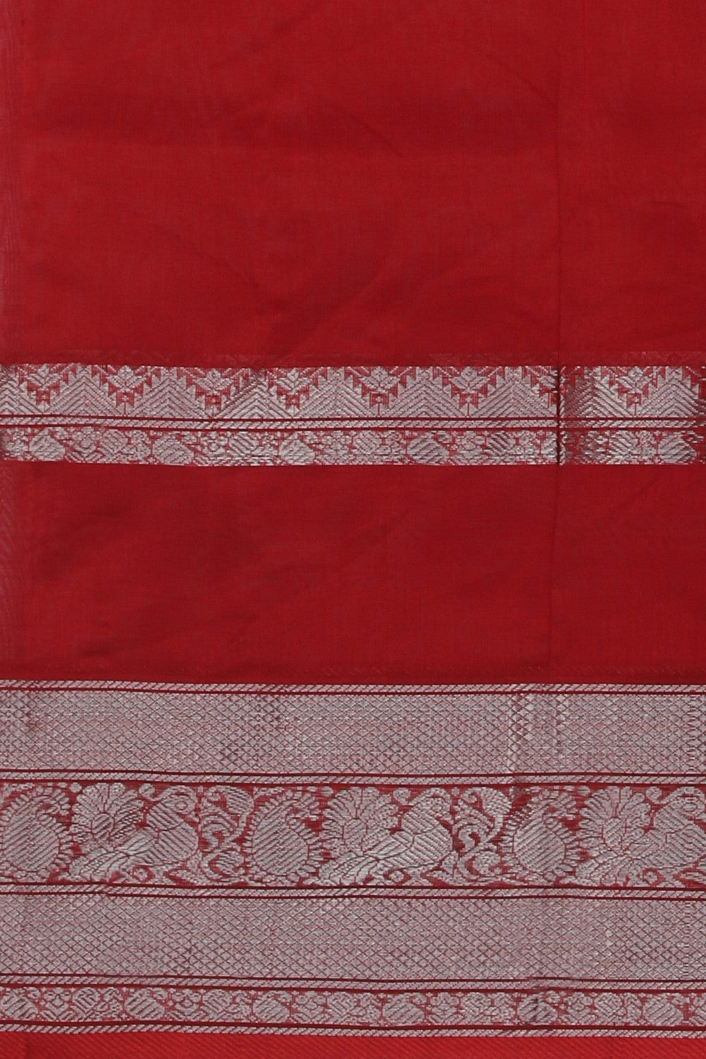 Image of Green South Silk Cotton Saree