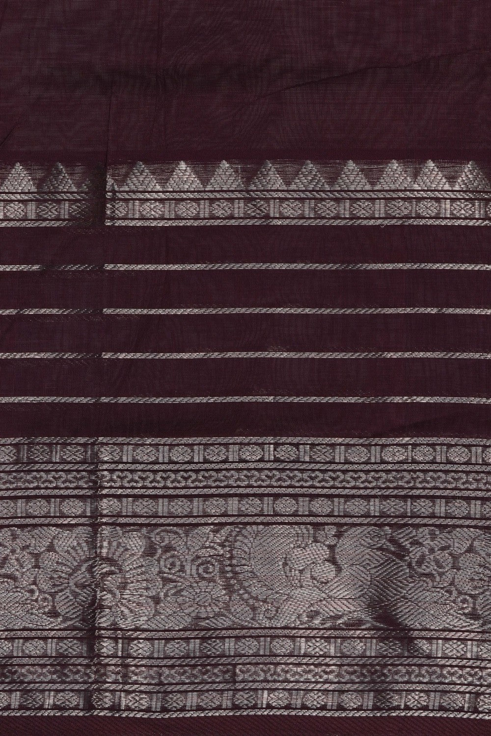Image of Red South Silk Cotton Saree