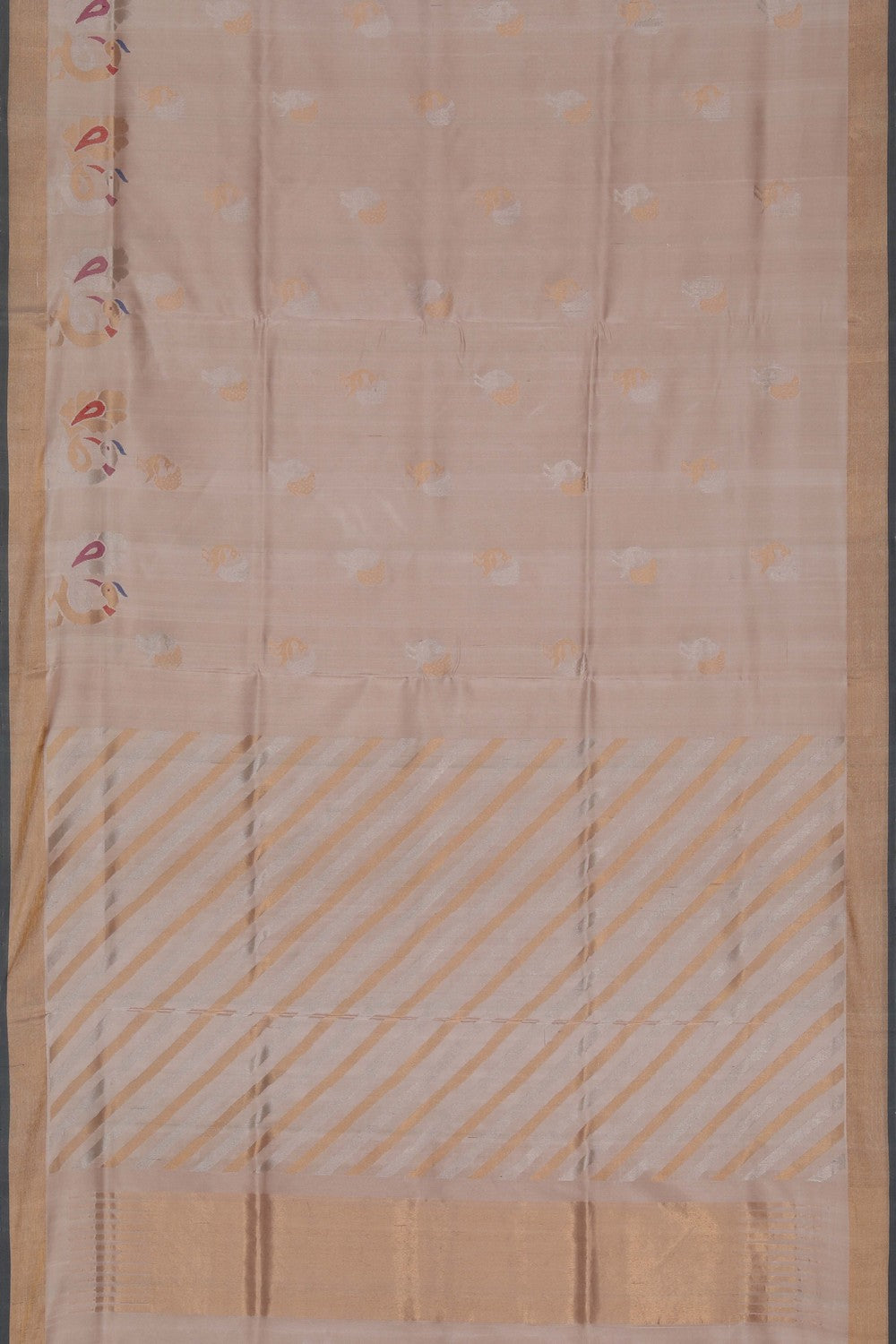 Image of Uppada Silk Beige Saree