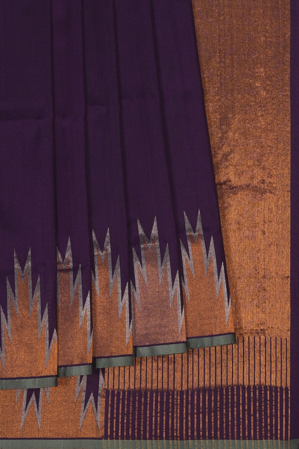 Image of Purple Uppada Silk Saree