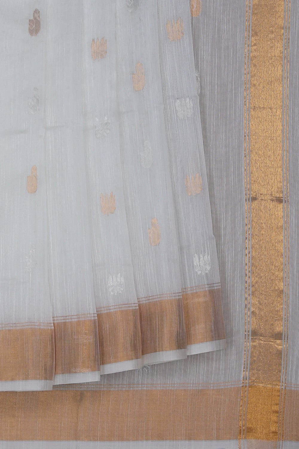Image of Uppada Linen Silk Saree