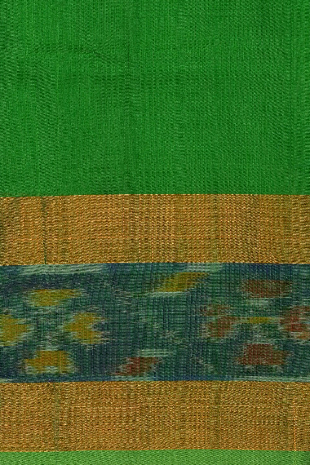 Image of Blue Uppada Silk Saree