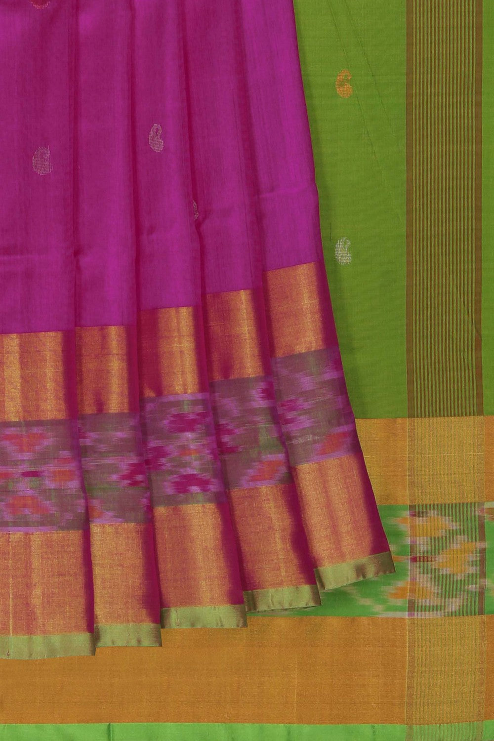 Image of Pink Uppada Silk Saree