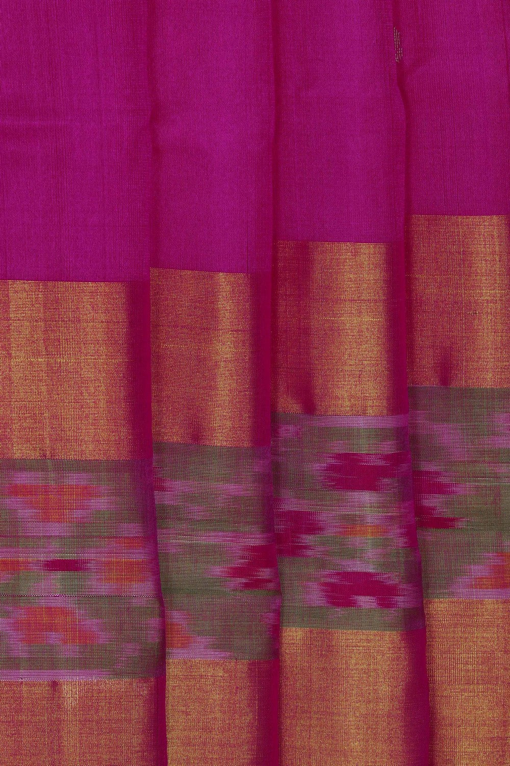 Image of Pink Uppada Silk Saree