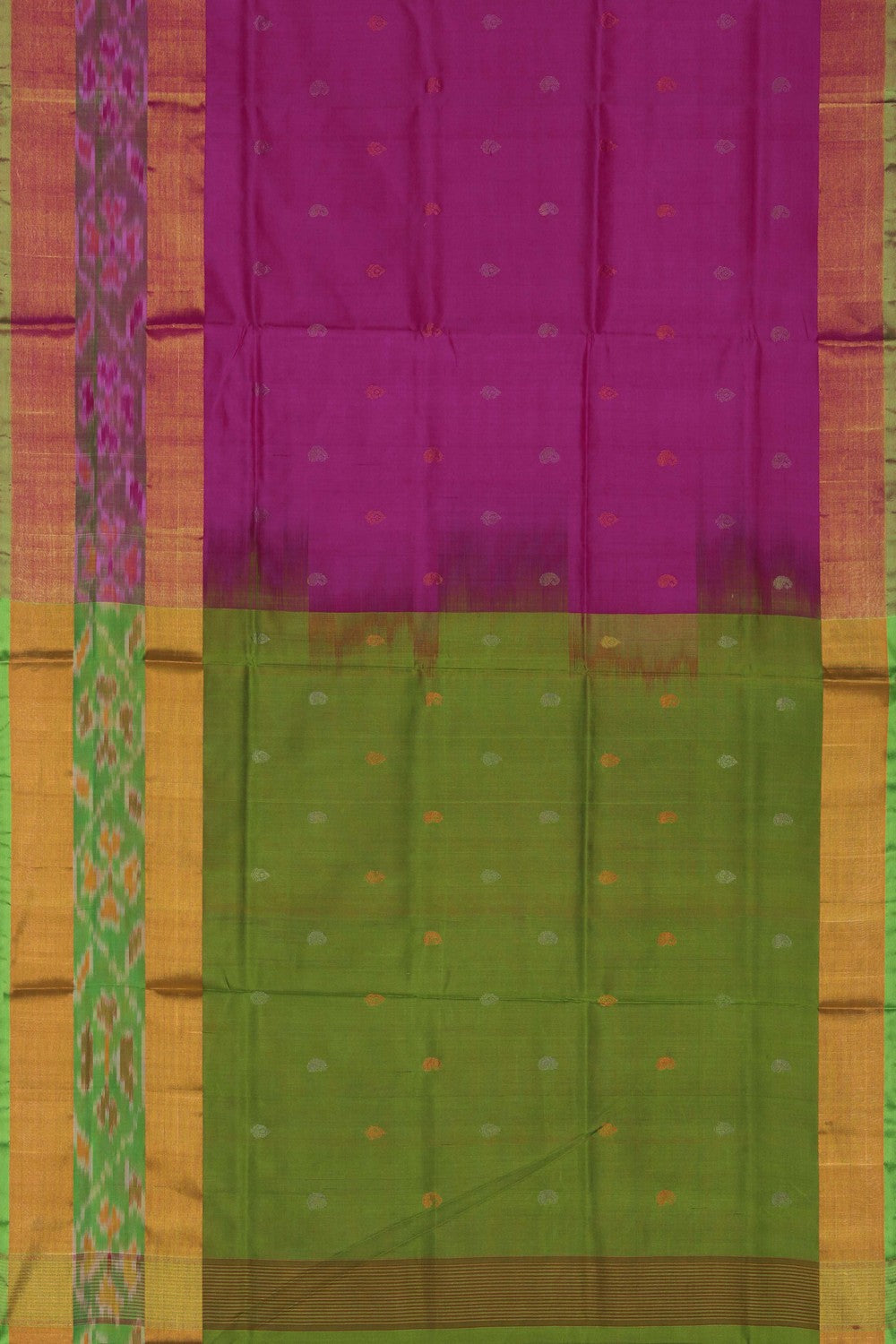 Image of Pink Uppada Silk Saree