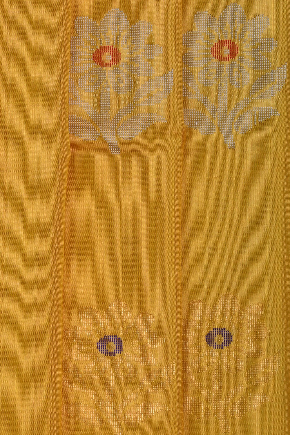 Image of Uppada Silk Yellow Saree