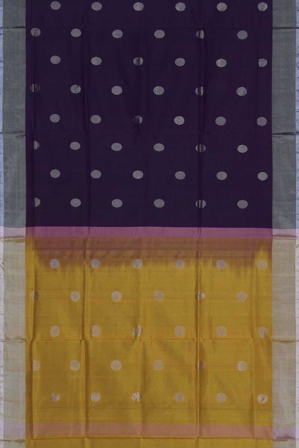 Image of Uppada Silk Purple Saree