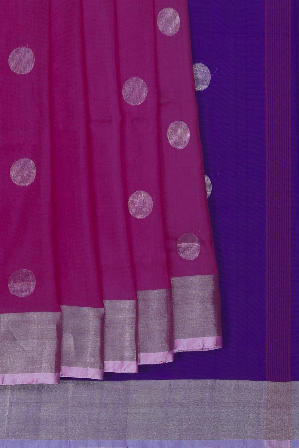 Image of Uppada Silk Pink Saree
