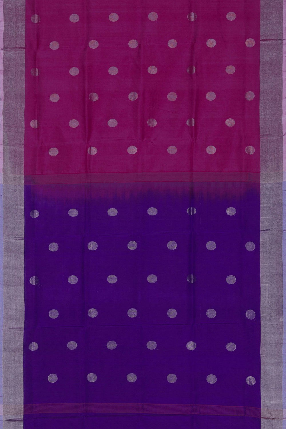 Image of Uppada Silk Pink Saree