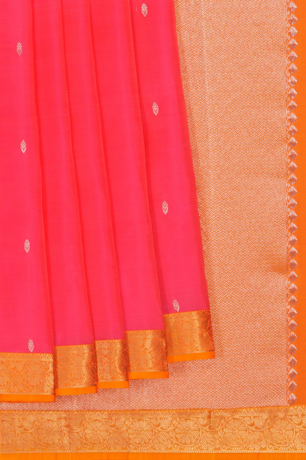Image of Pink South Silk Saree