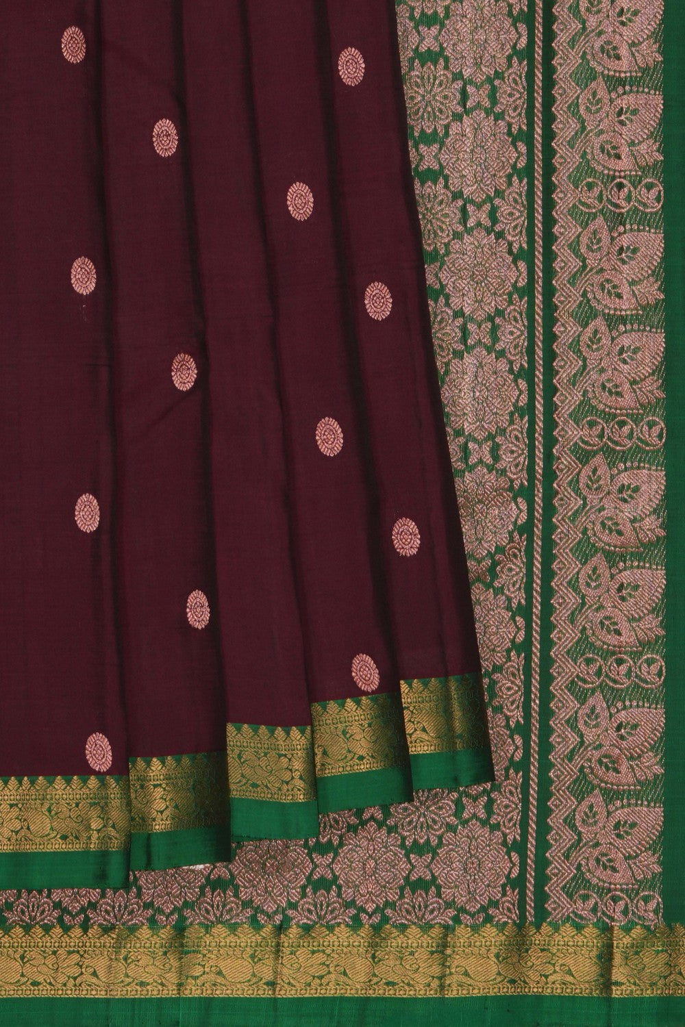 Image of Violet South Silk Saree