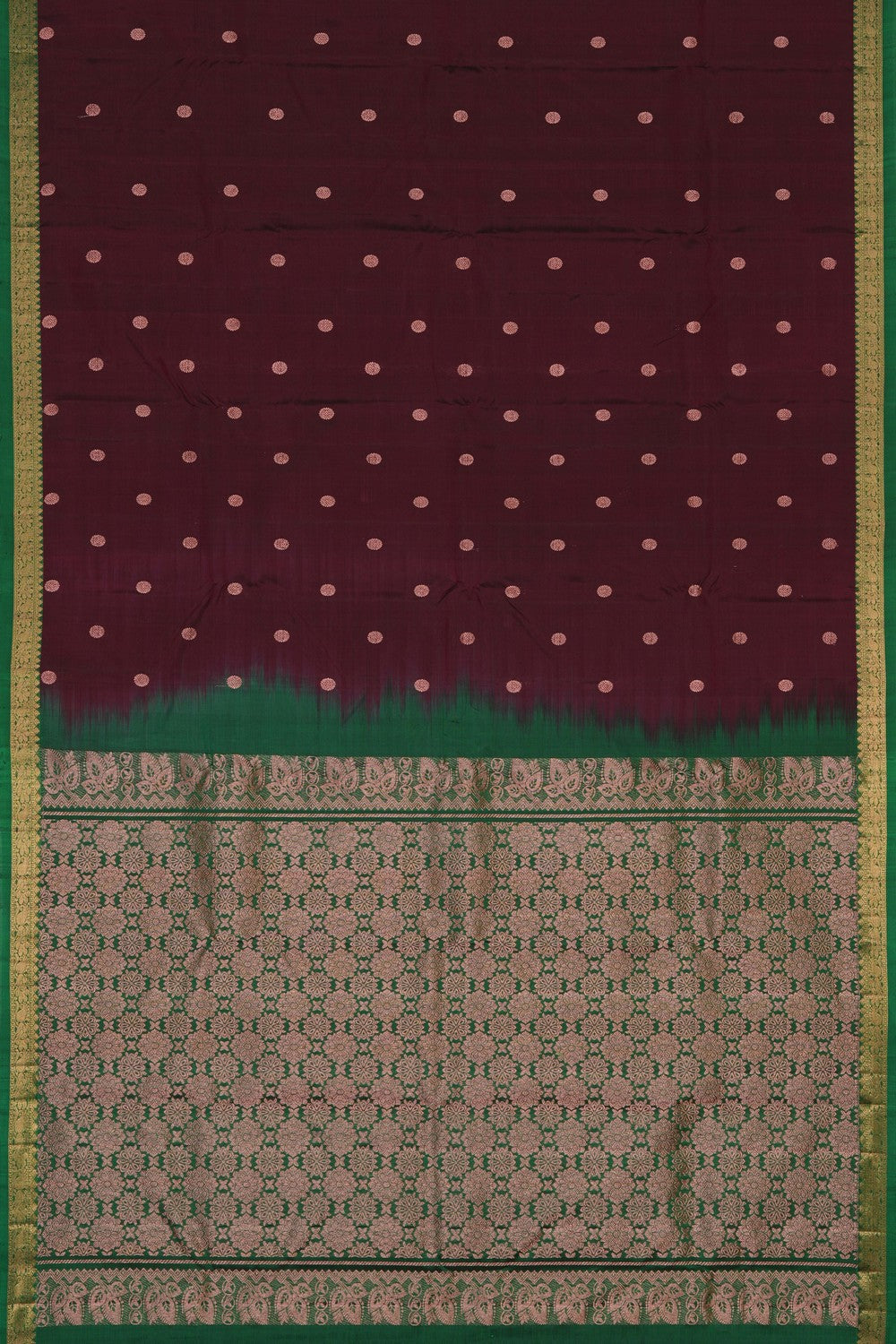 Image of Violet South Silk Saree