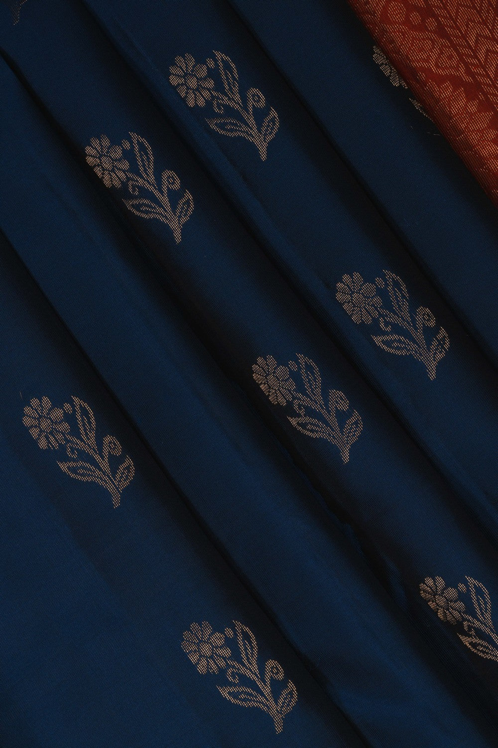 Image of Blue South Silk Saree
