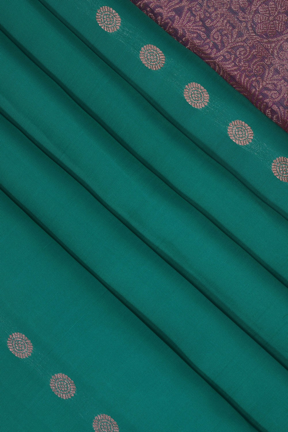 Image of Green South Silk Saree
