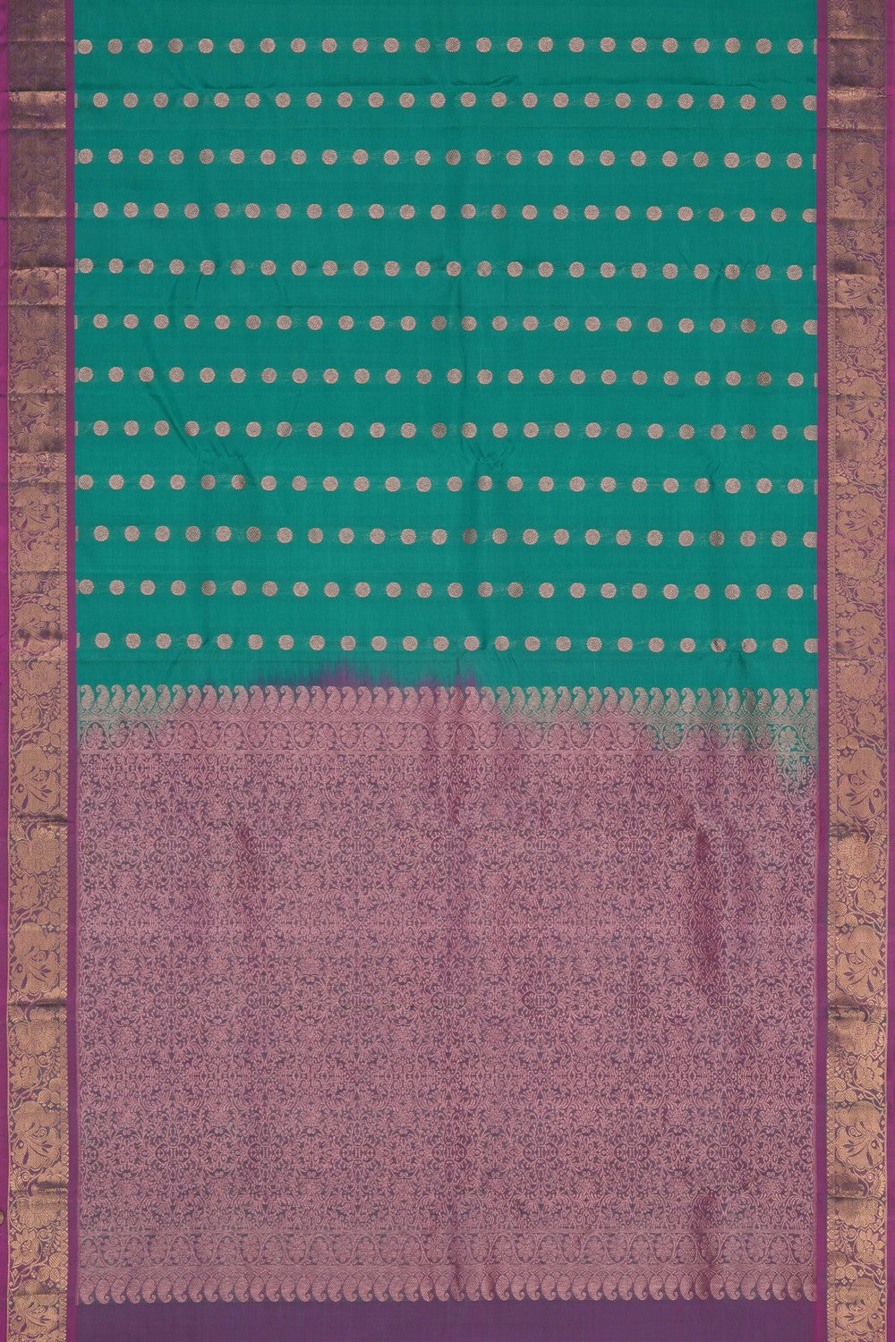 Image of Green South Silk Saree