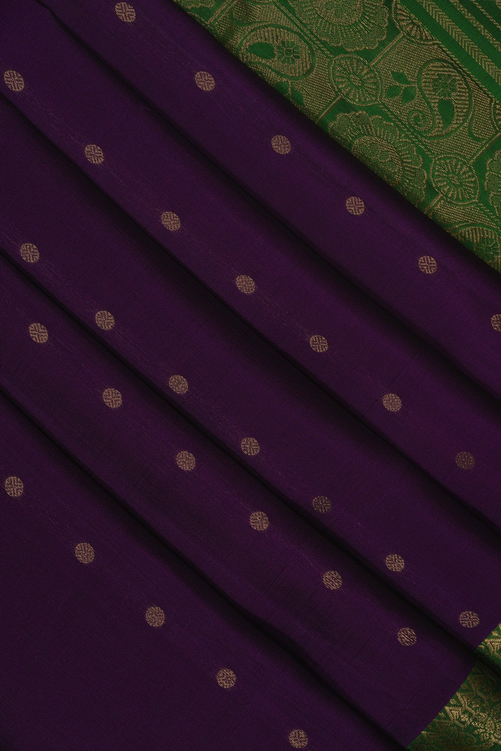 Image of Purple South Silk Saree