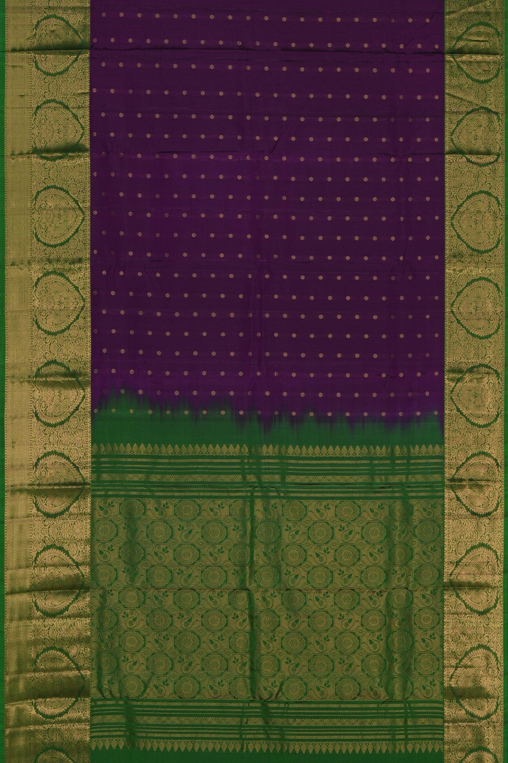 Image of Purple South Silk Saree