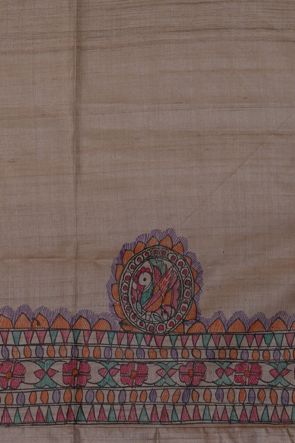 Image of Madhubani Painting Saree