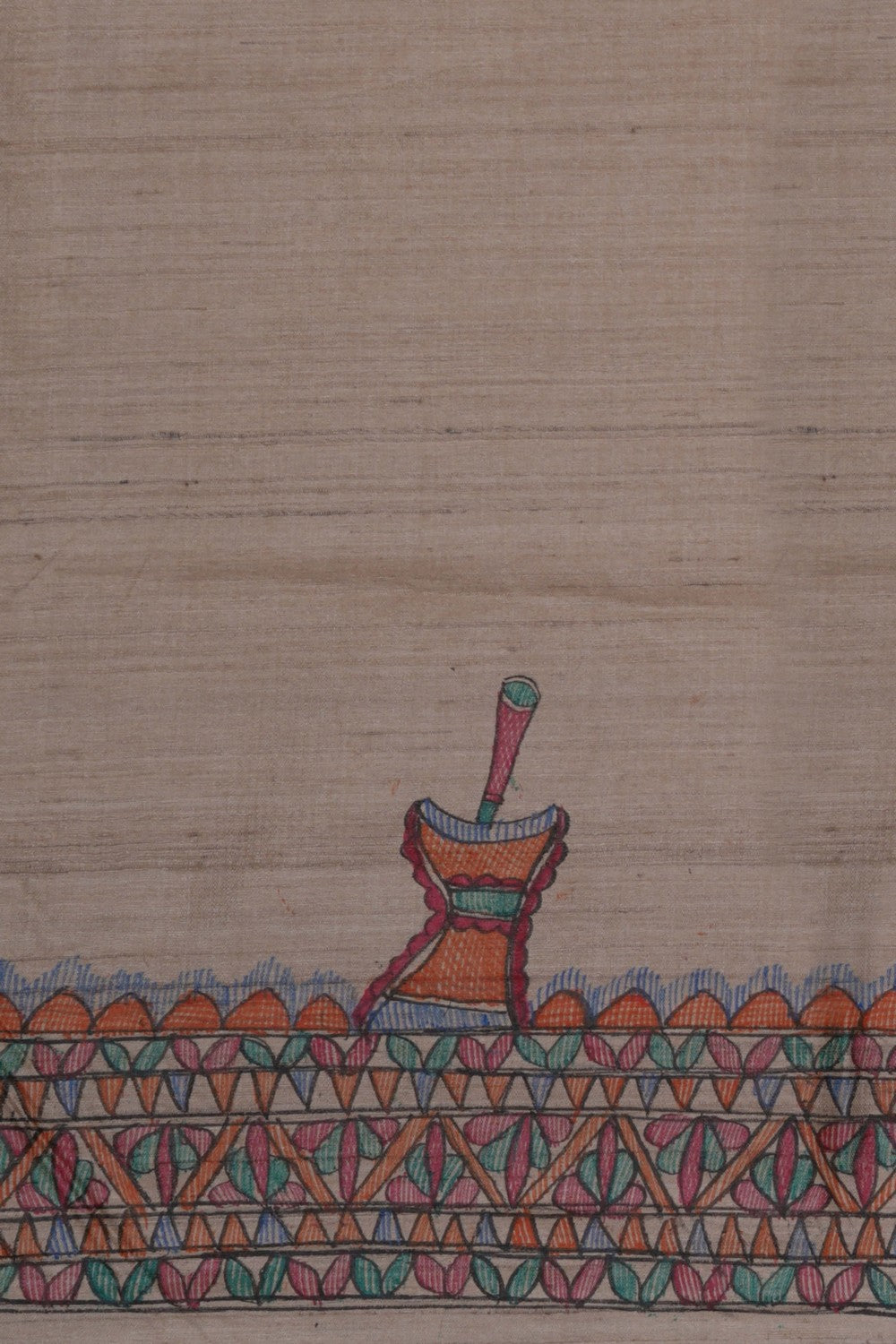 Image of Madhubani Painting Saree