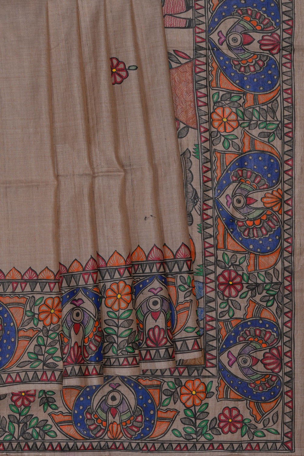 Image of Madhubani Painting Saree
