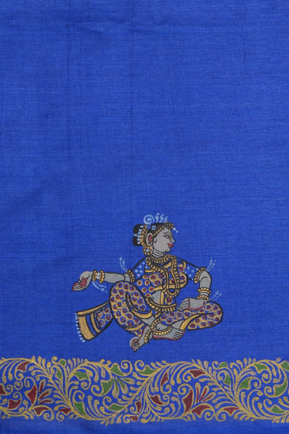 Image of Tussar Silk Patachitra Saree