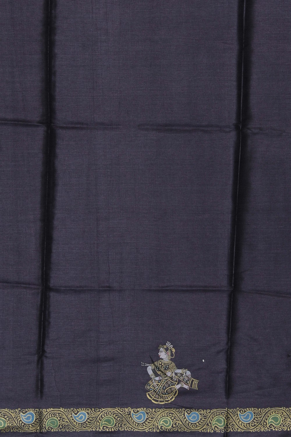 Image of Tussar Silk Patachitra Saree