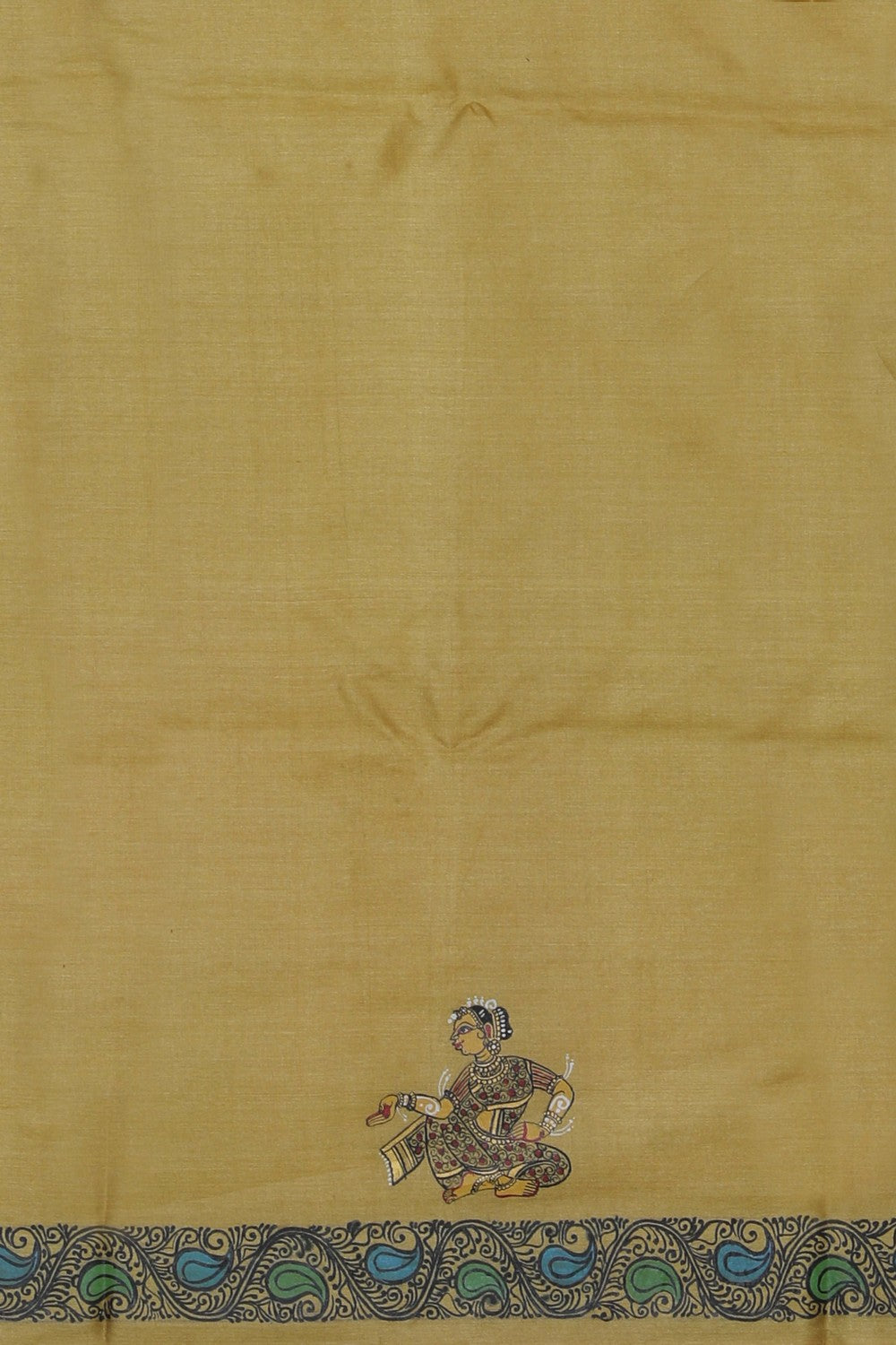 Image of Tussar Silk Patachitra Saree
