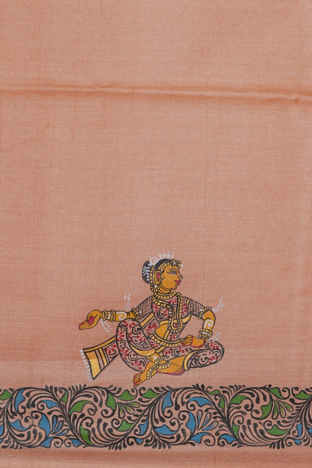 Image of Tussar Silk Patachitra Saree