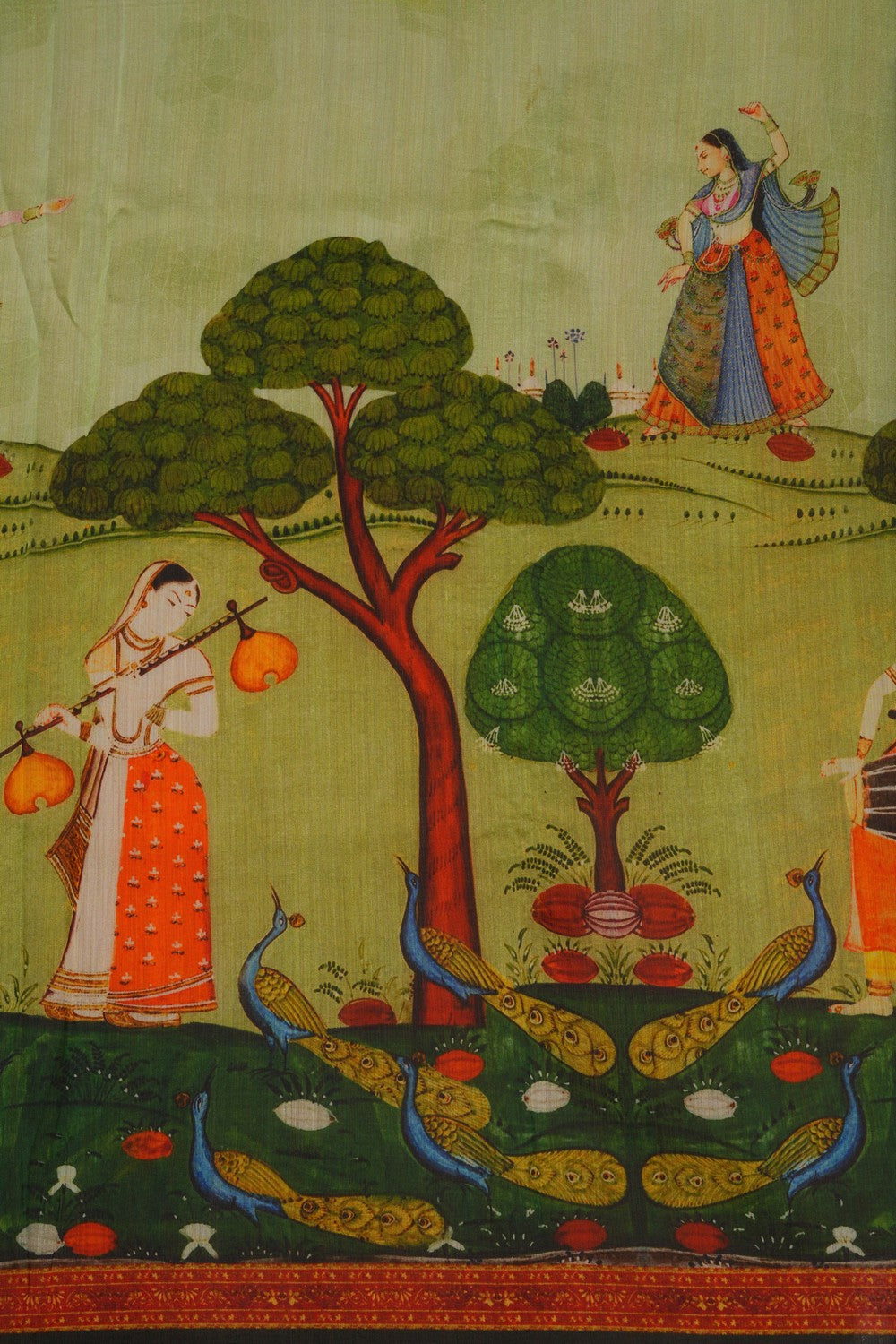 Image of A Beautiful Mythology Charm Printed Saree