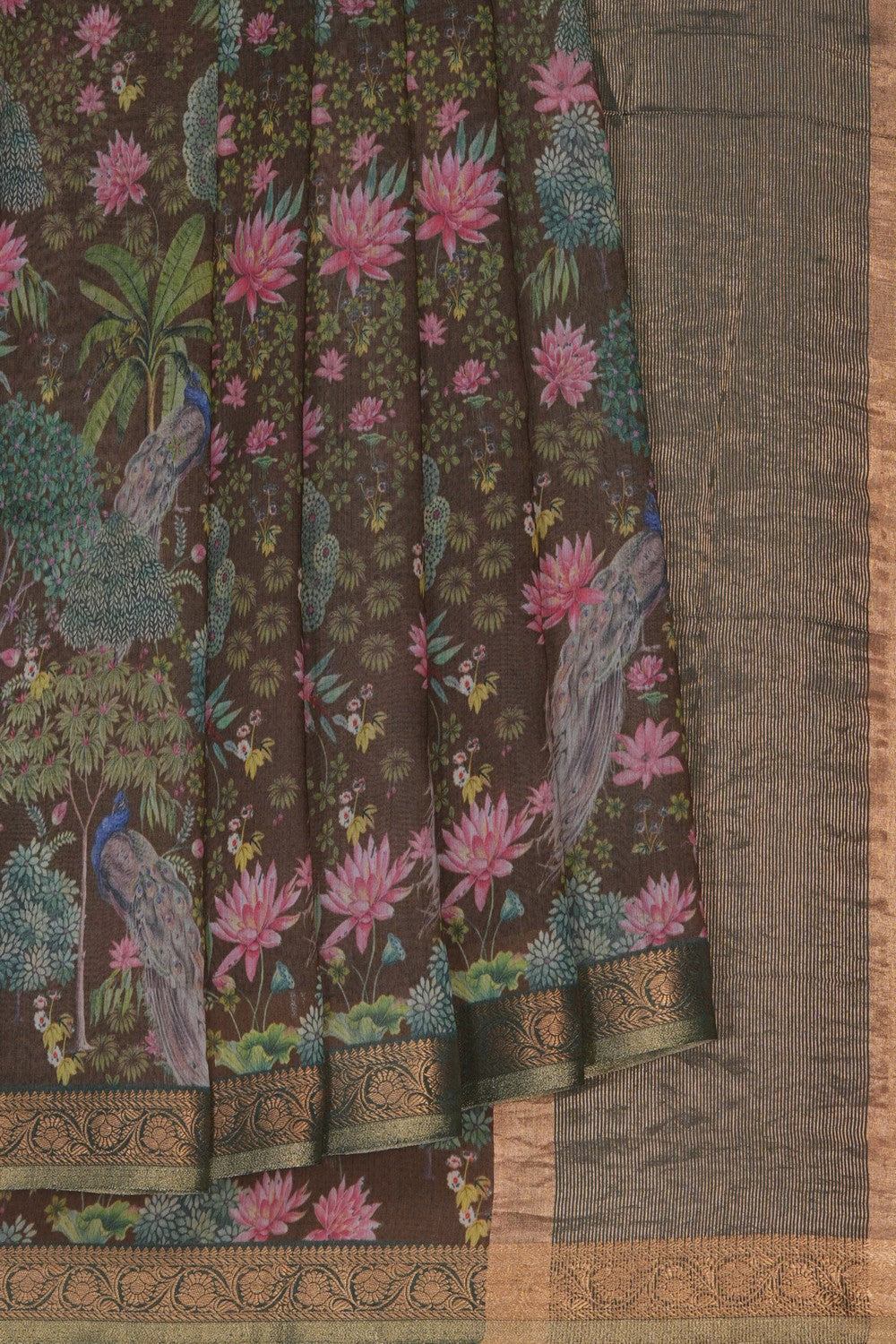 Image of A Beautiful Printed Saree