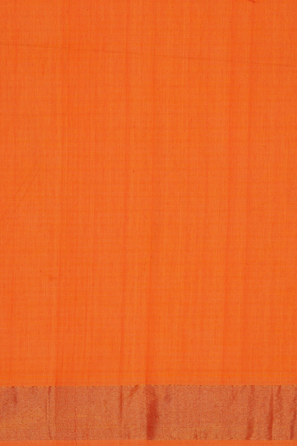 Image of Paithani Cotton Orange Saree