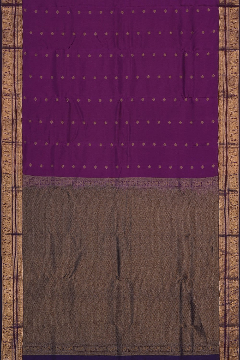 Image of Purple South Silk Saree