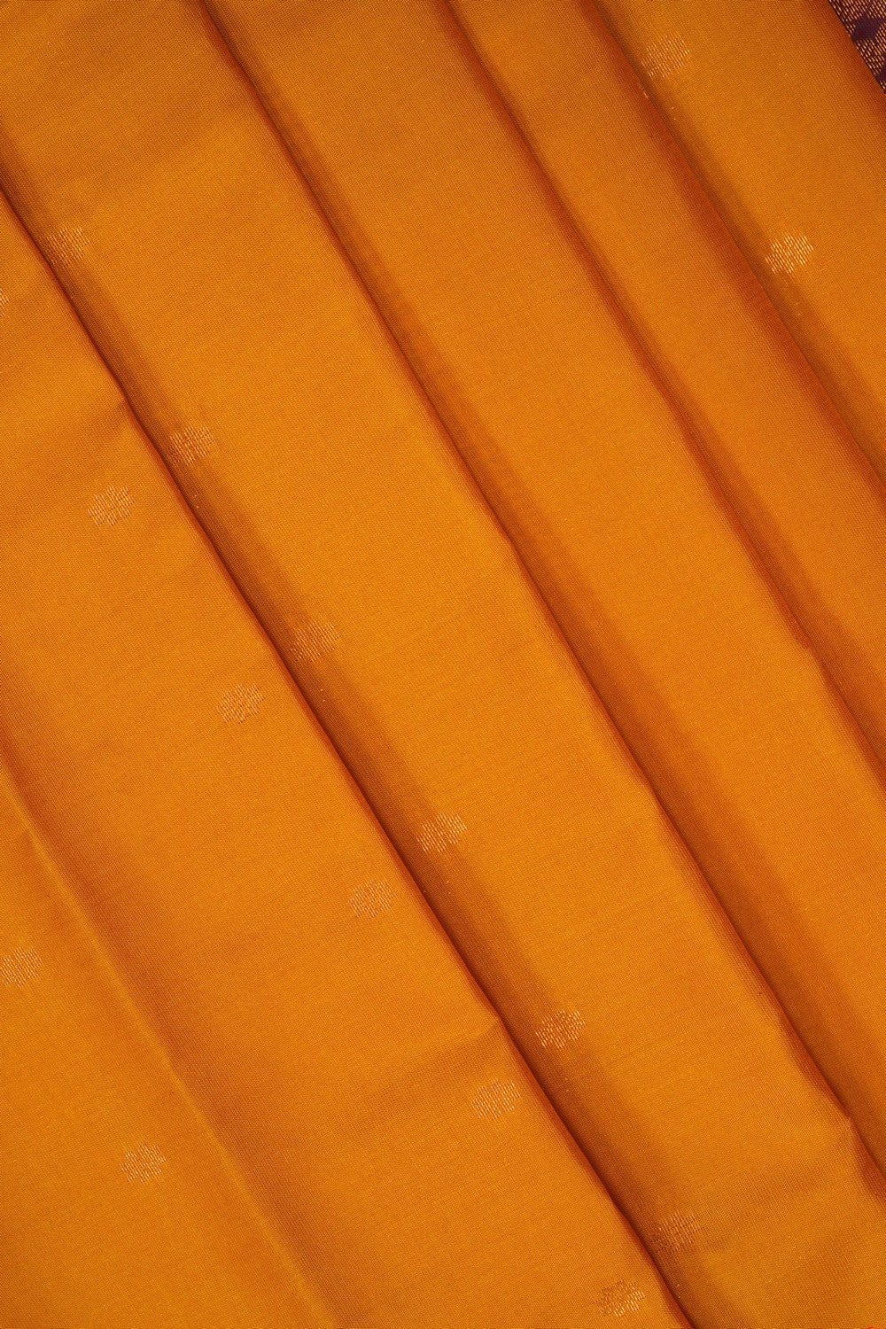 Image of Mustard Gadwal Silk Saree