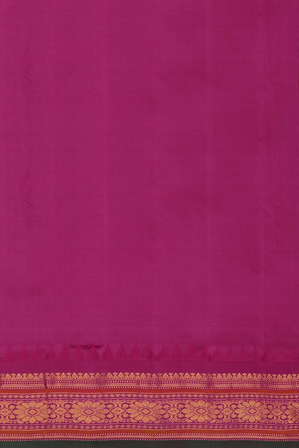Image of Purple Gadwal Silk Saree