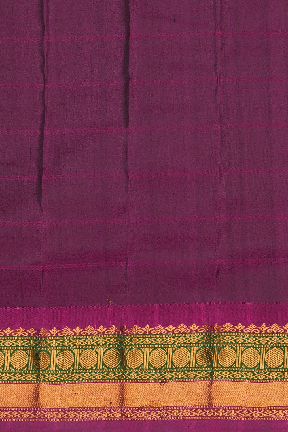 Image of Gadwal Silk Black Saree