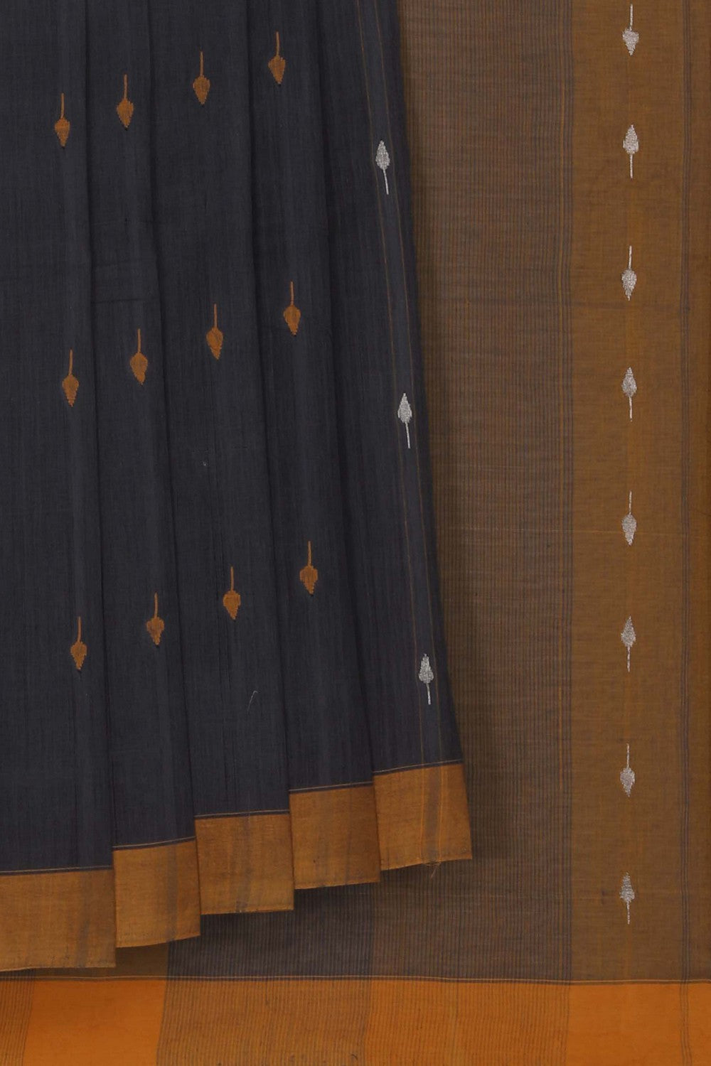 Image of Grey Uppada Cotton Saree
