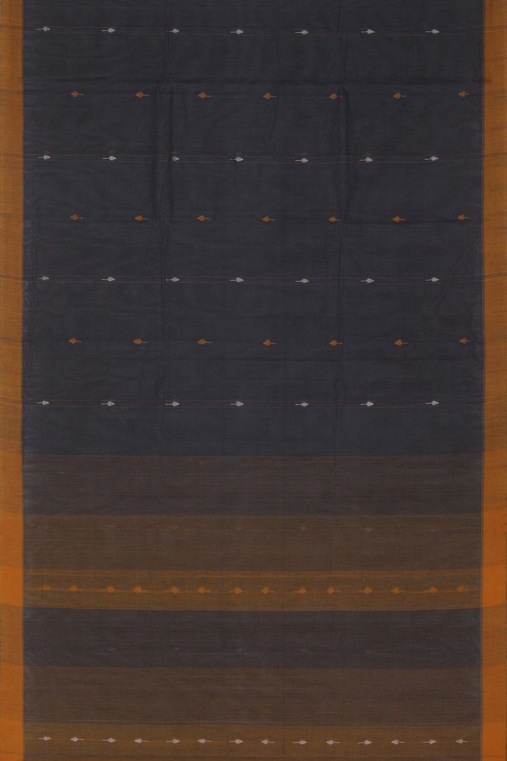 Image of Grey Uppada Cotton Saree