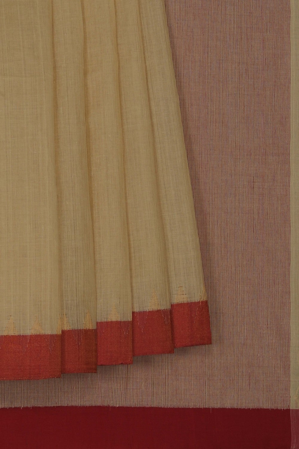 Image of Beige Uppada Cotton Saree