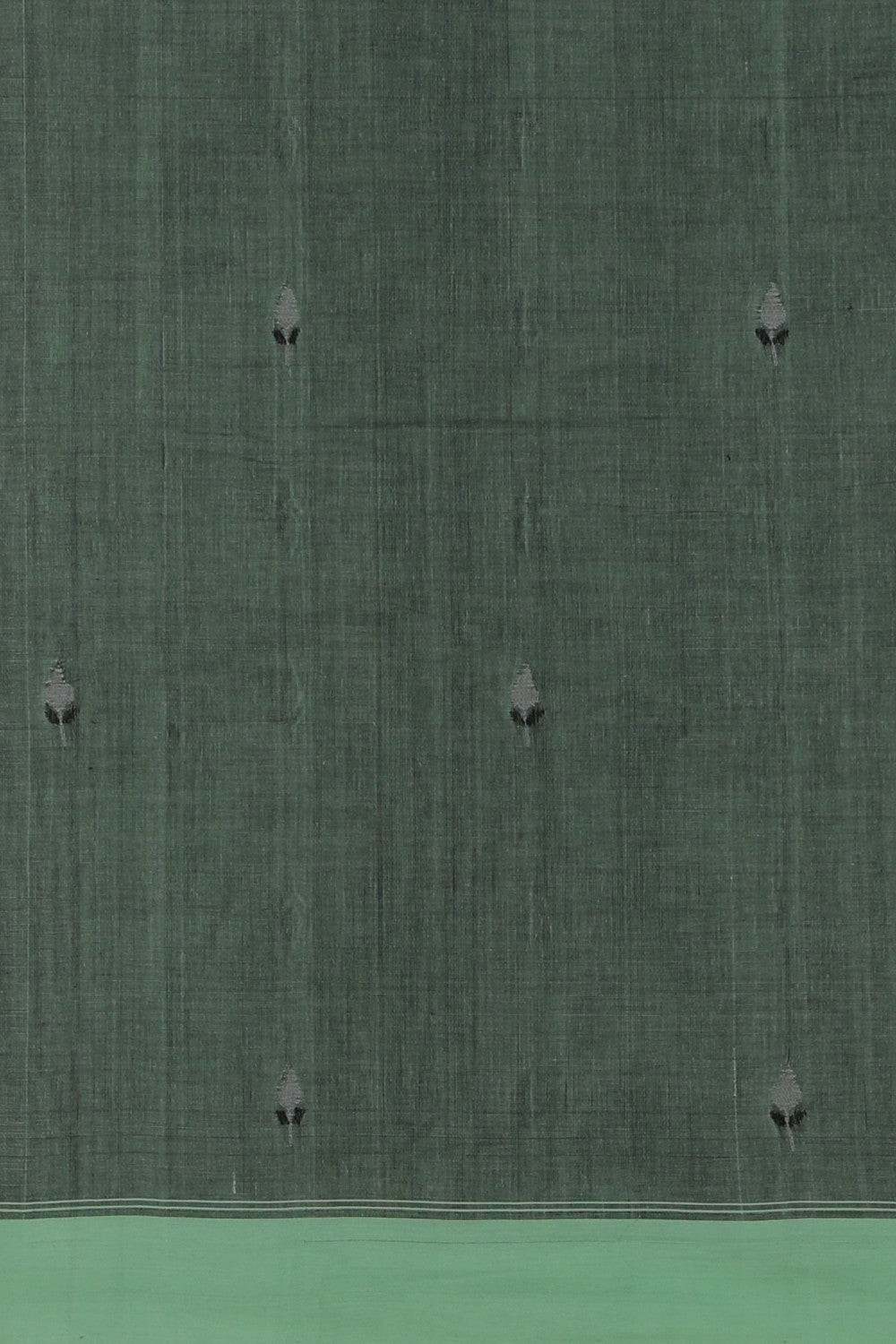 Image of Green Uppada Cotton Saree