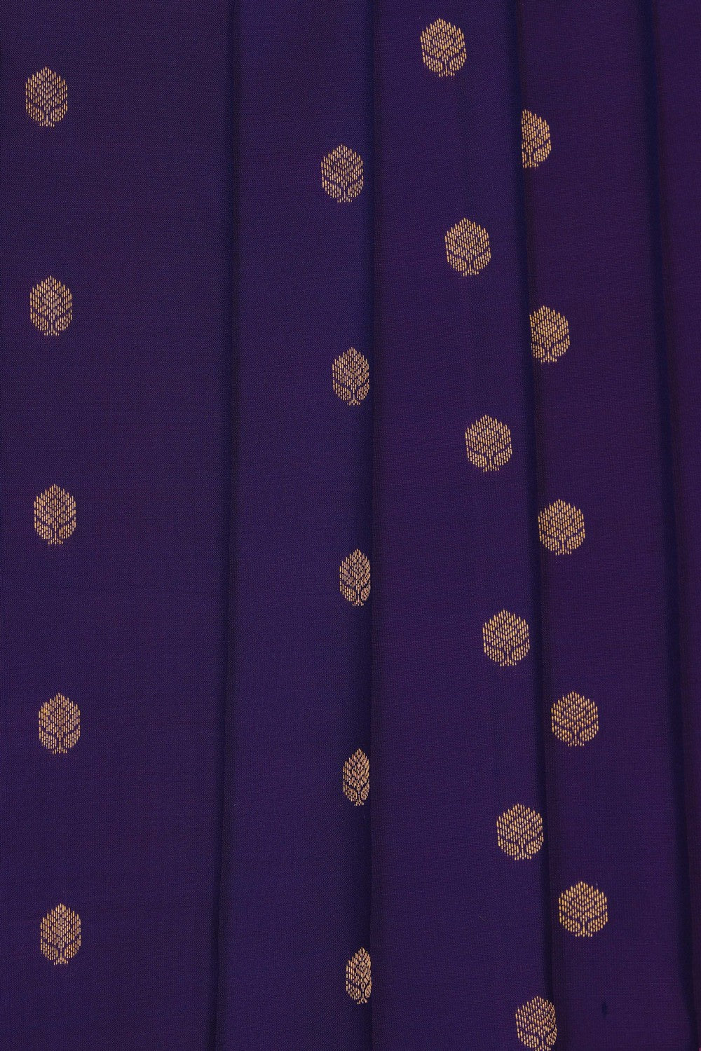 Image of Gadwal Silk Purple Saree