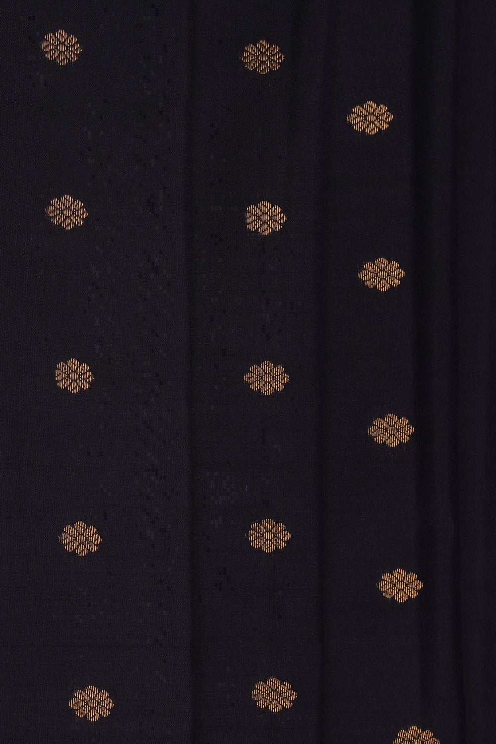 Image of Gadwal Silk Navy Blue Saree