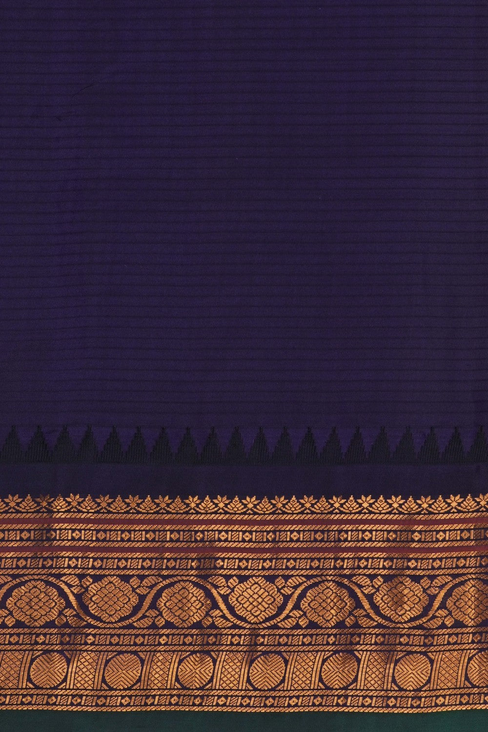 Image of Pink Gadwal Silk Cotton Saree
