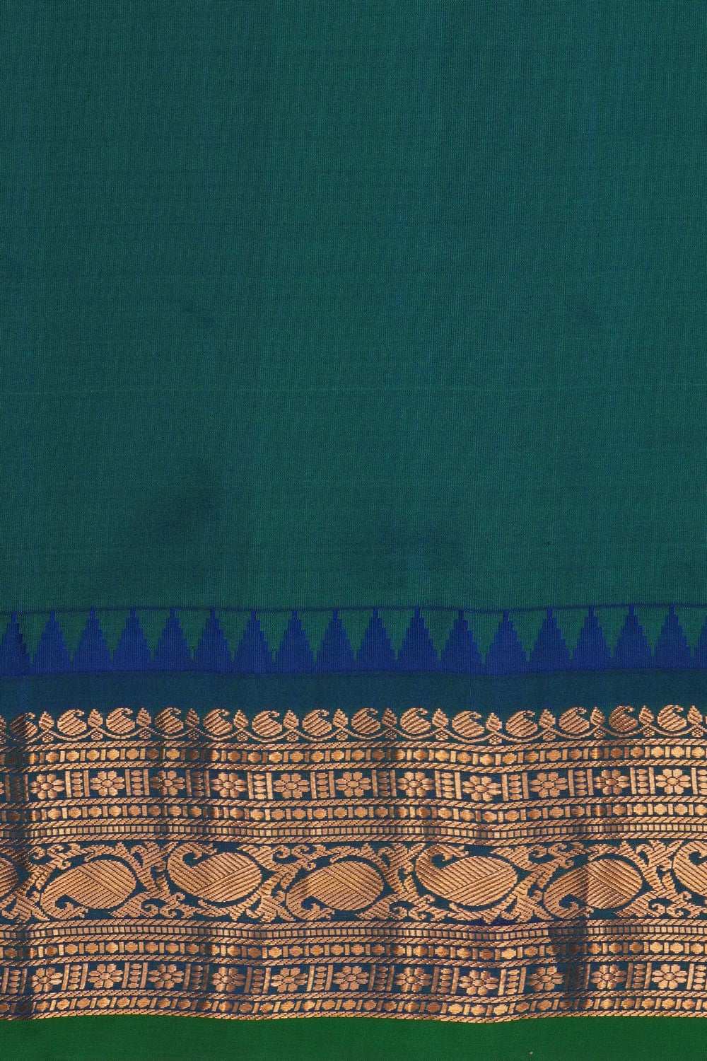 Image of Gadwal Silk Pink Saree