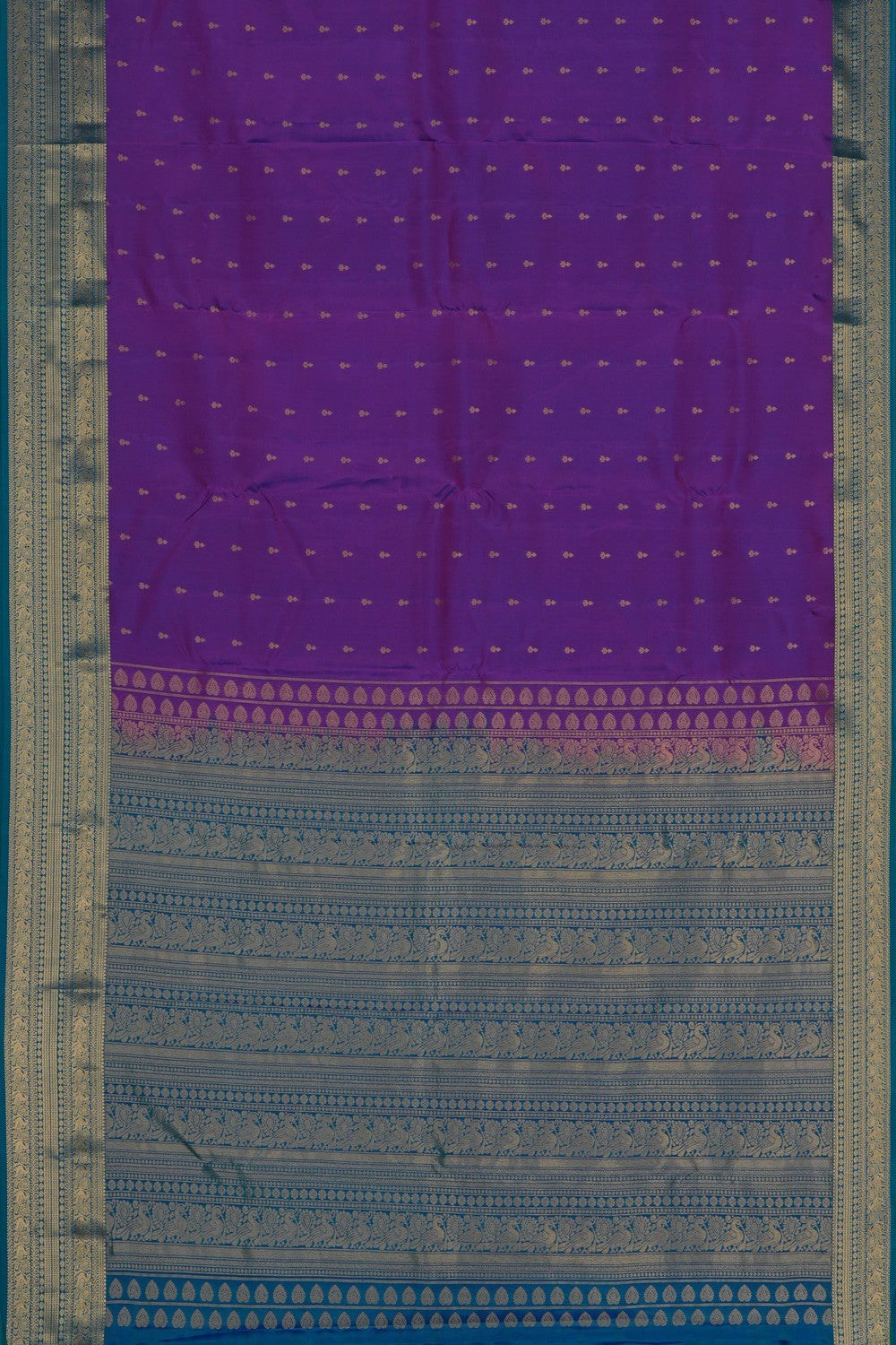 Image of Purple South Silk Saree