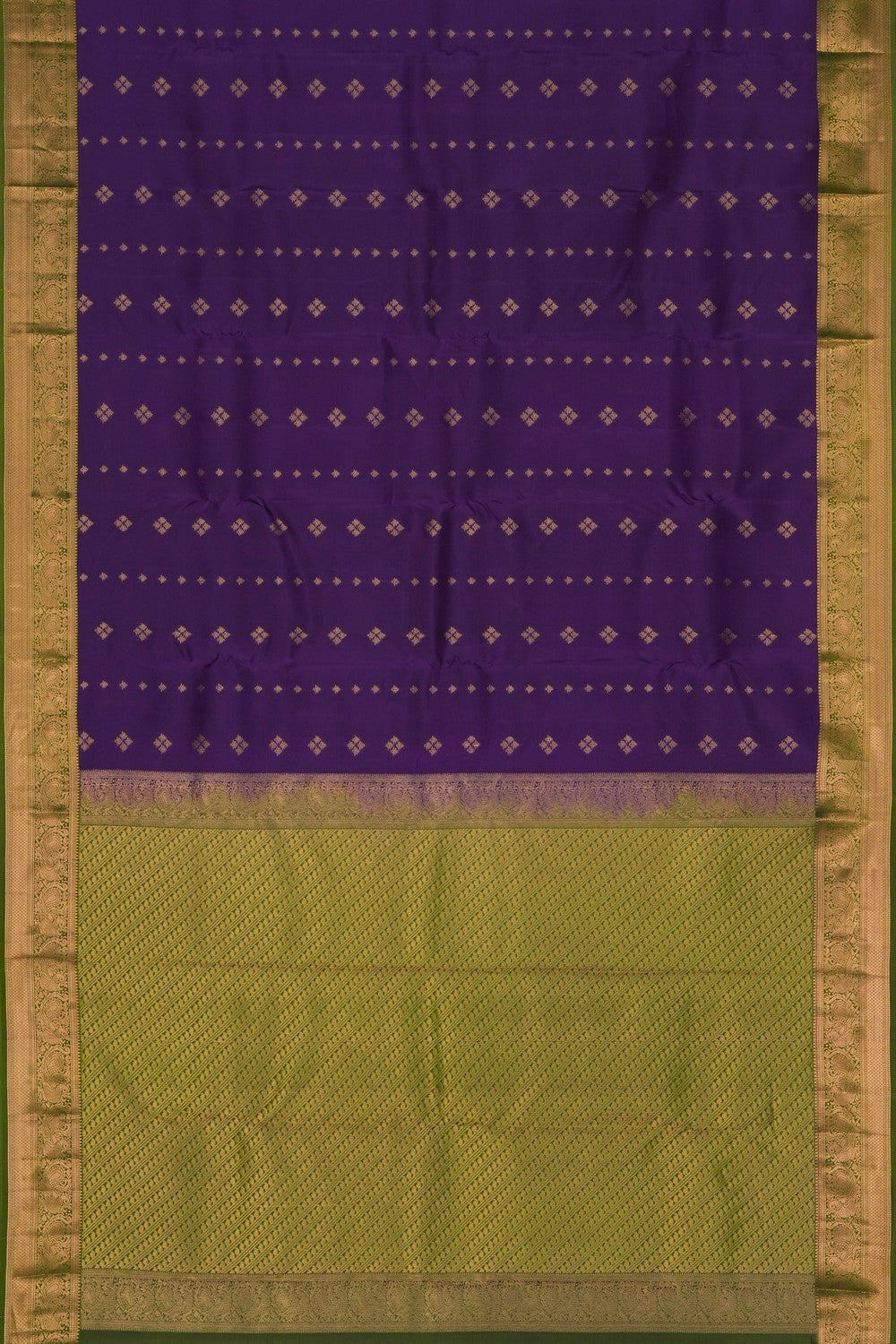 Image of Purple South Silk Saree