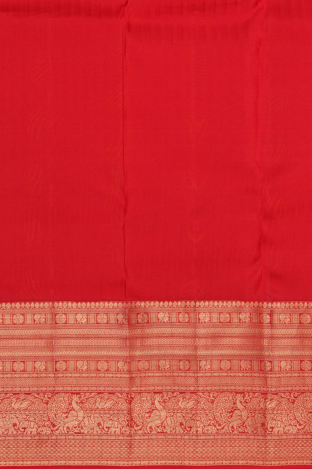 Image of Yellow South Silk Saree