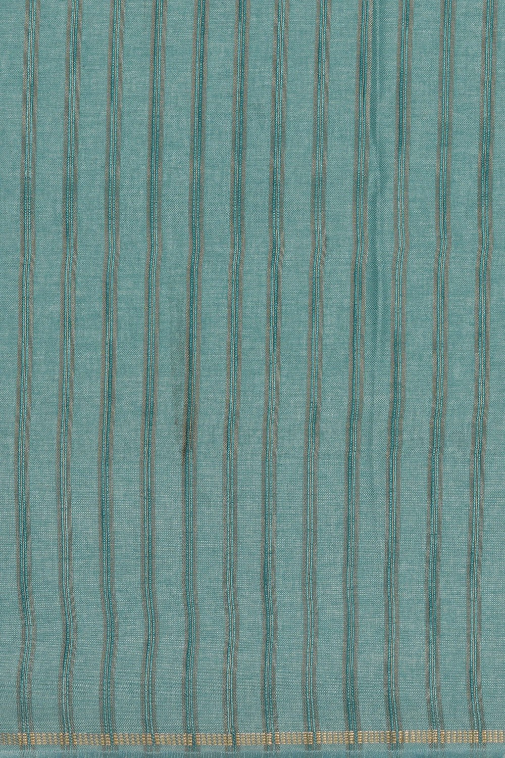 Image of Blue Desi Tussar Silk Saree