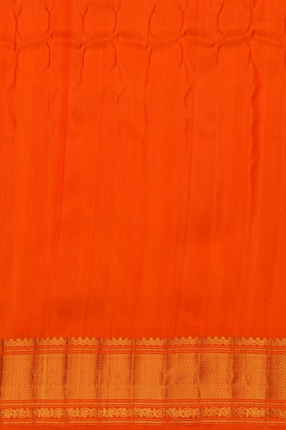 Image of Gorgeous Brown Gadwal Silk Saree