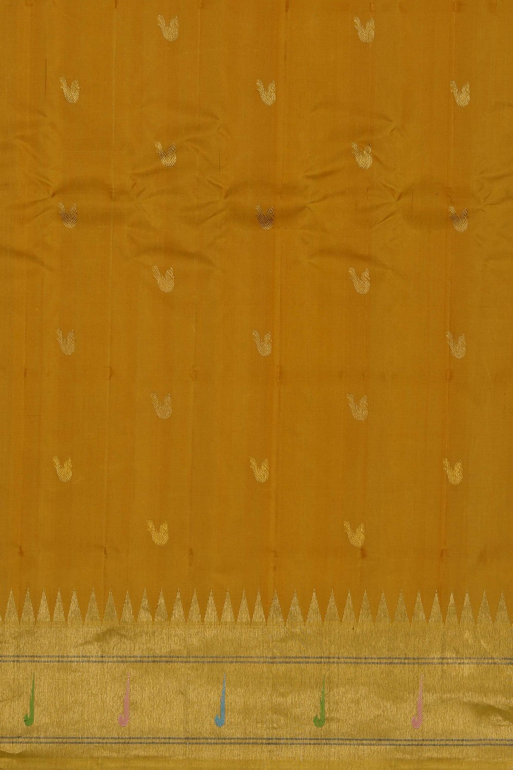 Image of Gadwal Silk Lavender Pink Saree