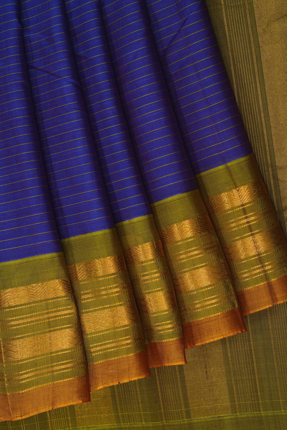 Image of Gadwal Cotton Purple Saree